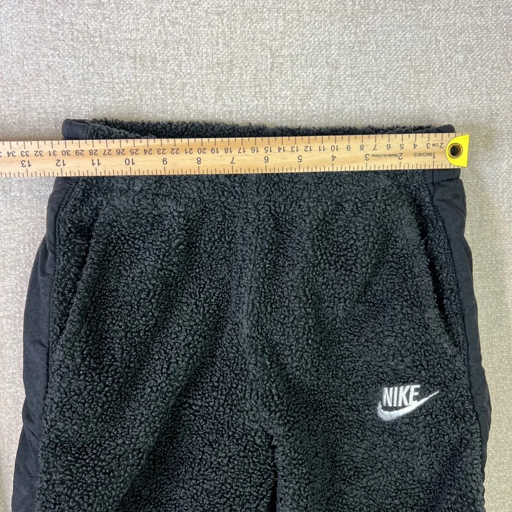 Nike Kids Set Sportswear Sherpa Fleece Hoodie and Joggers Black Medium